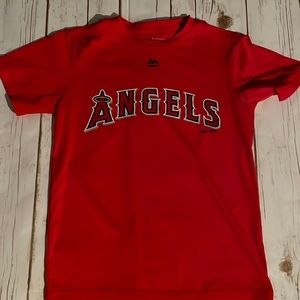 Kids Angels shirt youth medium cool breeze material